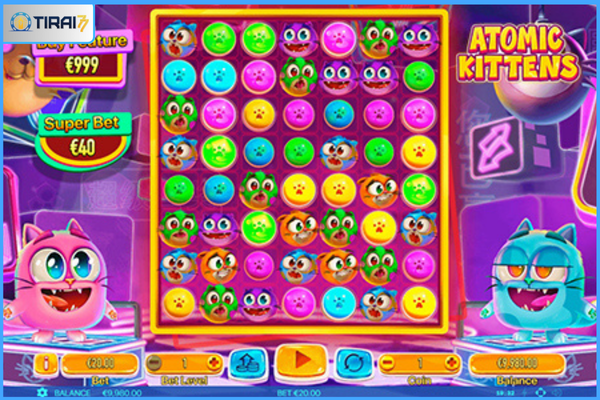 Atomic Kittens - Slot Game Dari Habanero (Tirai77)